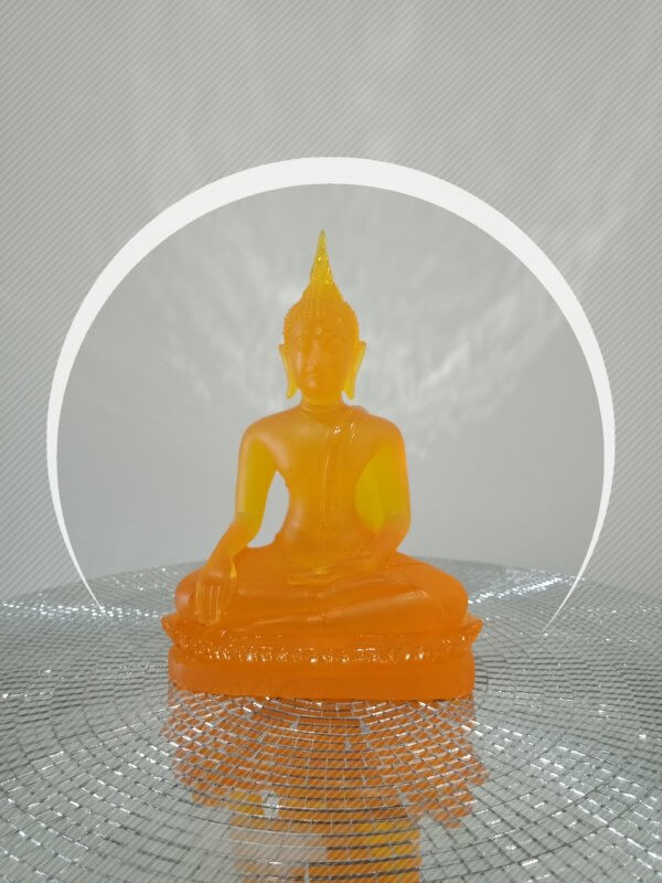 Buddha Statue (7cm tall) (බුද්ධ ප්‍රතිමා) - Image 5